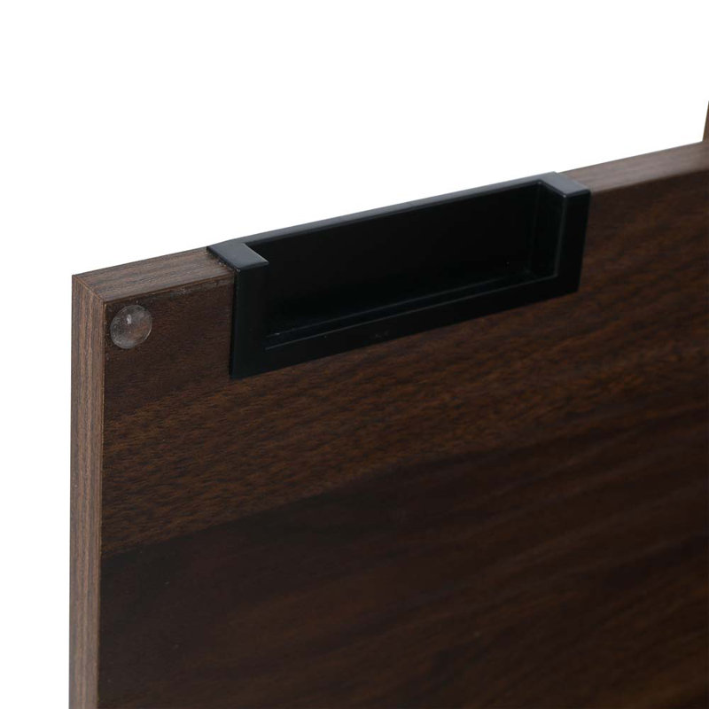 Meuble-lavabo simple 23,6 po avec plateau Vojin, Noyer de Californie