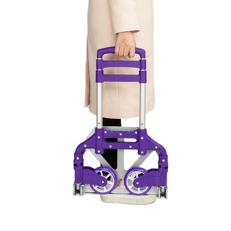 165 Lb. Capacity Foldable Metal, Purple