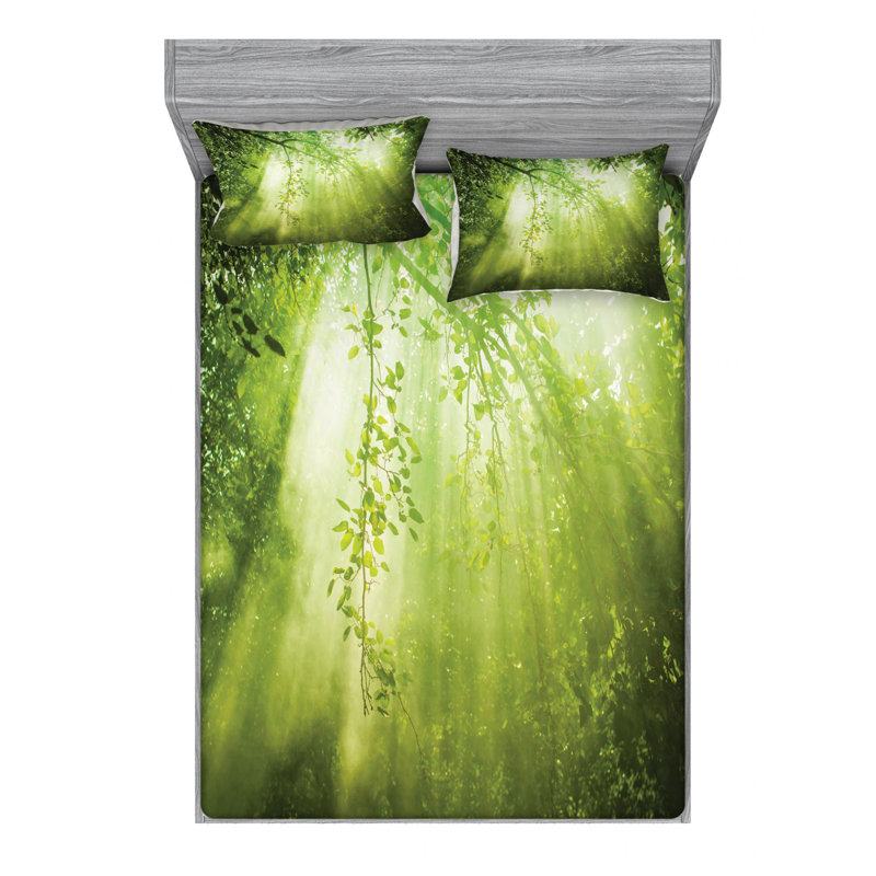 Microfiber Sheet Set, Full Sheet Set with Fitted Sheet