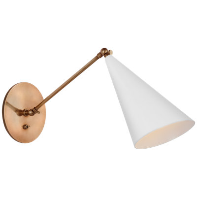 Clemente 1 - Light Armed Sconce