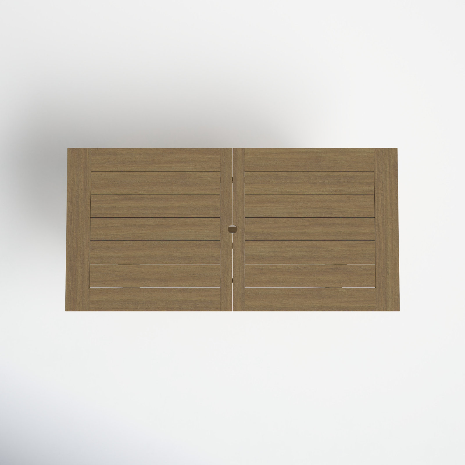 Vienna 79" Extendable Teak Patio Dining Table