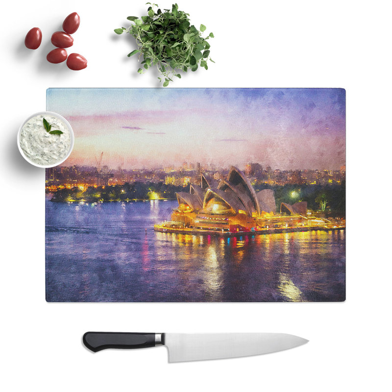 Sydney Opera House Vol.2 Chopping Board, 28.5cm W x 39cm L