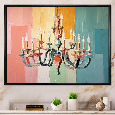 Lustre baroque Brilliance - lustre, art mural