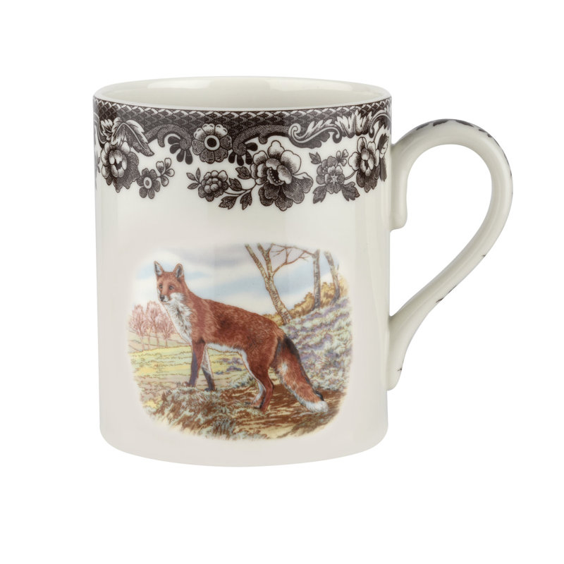 Spode Woodland Am.Wildlife Mug 16 Oz Fox