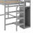 Full Size Loft Bed With Wardrobe-317326500