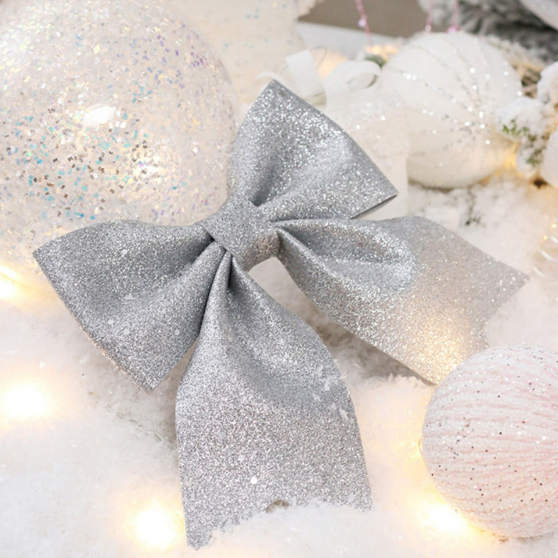 Ensemble de 18 étoiles en forme d'arbre de Noël et de boules, décorations incassables pour le mariage des Fêtes, Rose