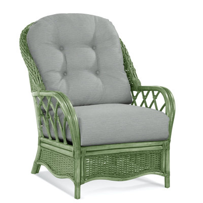 Chaise avec accoudoirs en rotin Everglade