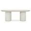 Rocca Outdoor Oval Dining Table-1538834353