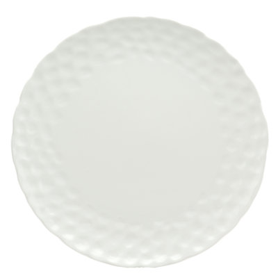 Red Vanilla Marble 10" Dinner Plate