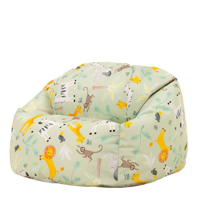 icon Kids Kingston Jurassic Dinosaur Print Classic Bean Bag