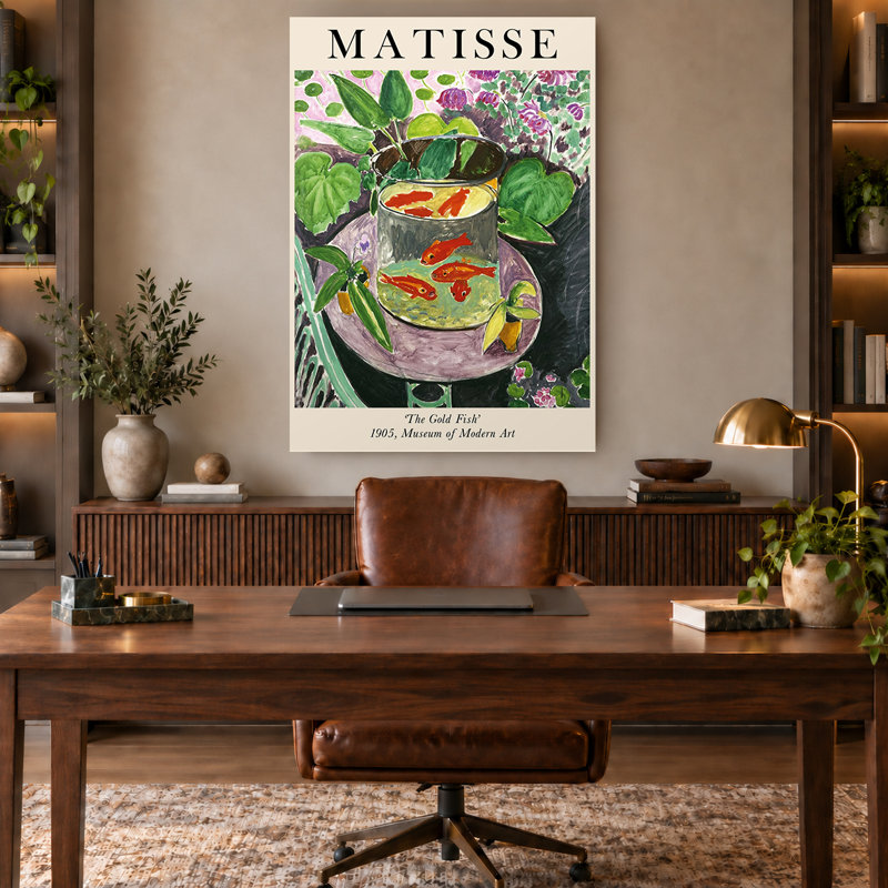 Art mural sur toile Matisse, 24" H x 16" W
