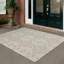 Tapis intérieur / extérieur ivoire / gris Anne-480397173