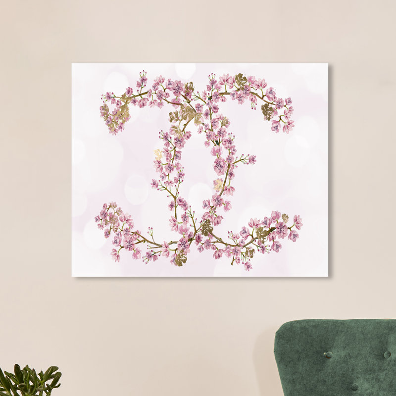 «Fashion and Glam Sakura Love Lifestyle», impression sur toile tendue, H 16 po x l 24 po x P 0,8 po