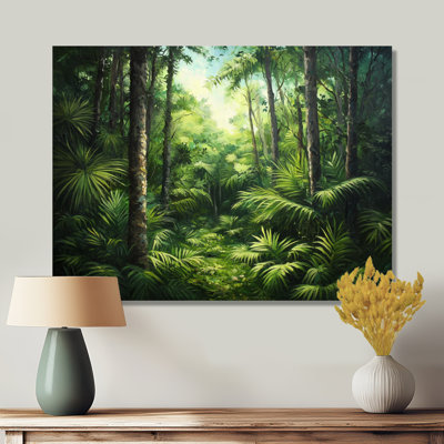 Jungle Forest In Tropic I - Jungle Wall Décor