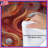 Swirling Orange Abstract Comforter-123421658