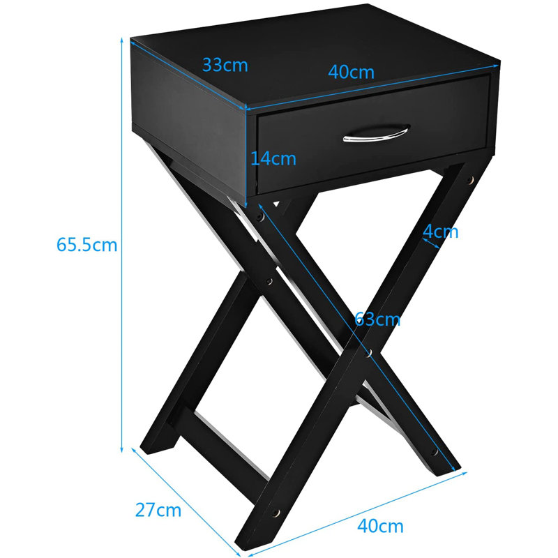 Morningside Cross Legs End Table