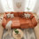 Canapé modulaire 8 pièces avec rangement sous le siège, canapé en chenille moderne pour le salon, configuration polyvalente