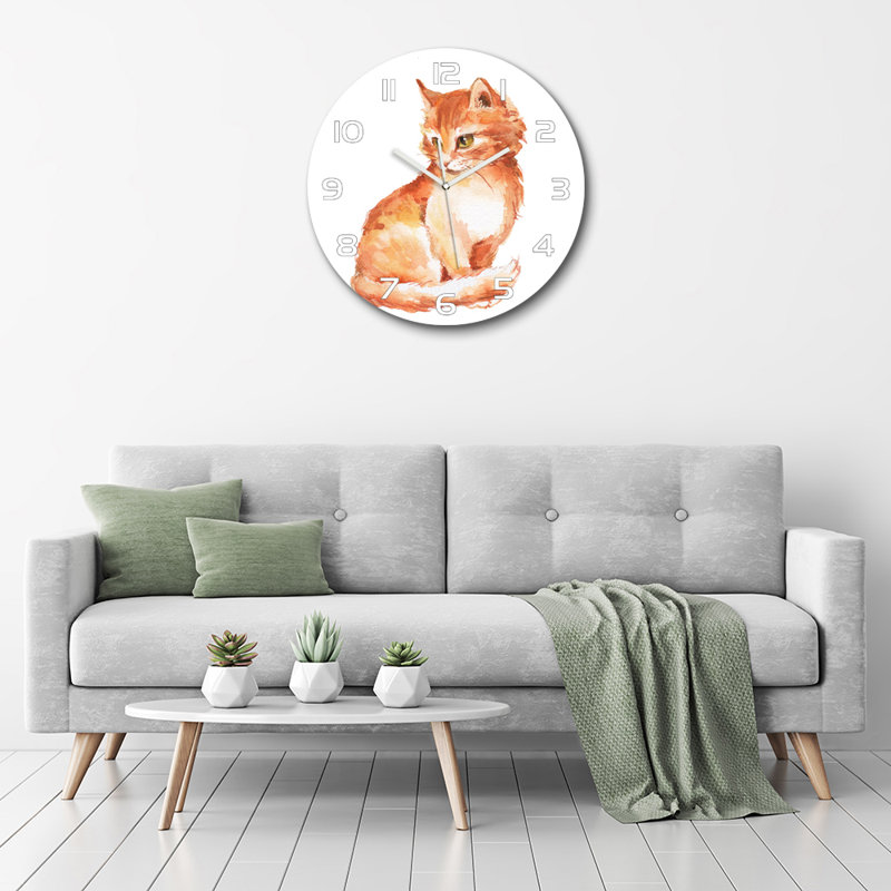 Jorjey Glass Wall Clock