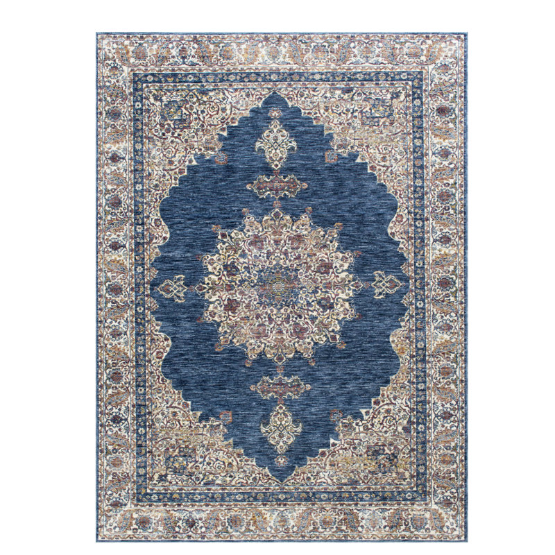Tapis bleu Milburn