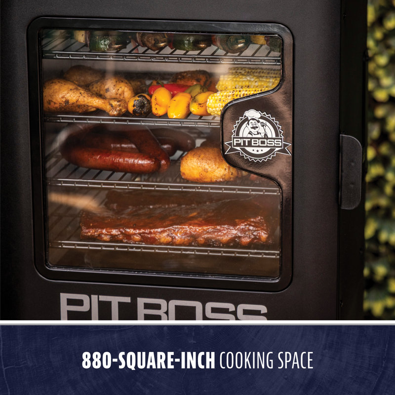 Pit Boss 30" Vertical Digital Electric Smoker With Wi-fi & Bluetooth Connection