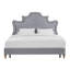 Lit plateforme en tissu d'ameublement-23352298-23352295