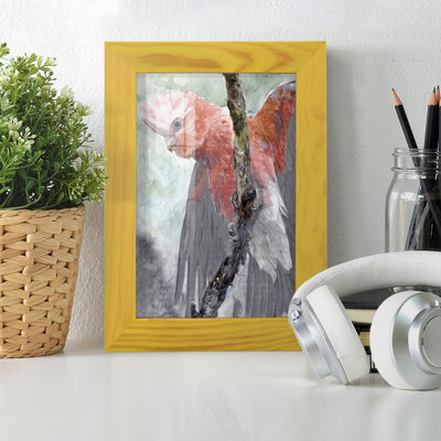 Tropic Parrot II encadré sur papier