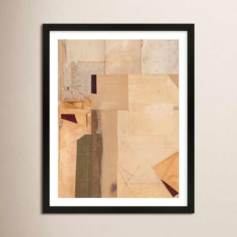 This Light And Shadow Painting by Sarah Short, Black Framed, 25" H x 20" W x 1.25" D