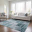 Tapis intérieur / extérieur Francina avec envers antidérapant-2095365342