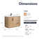 Cloverfield 42'' Single Bathroom Vanity with Cultured Marble Top