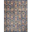 Moroccan Abstract Area Rug in Indigo-837310214