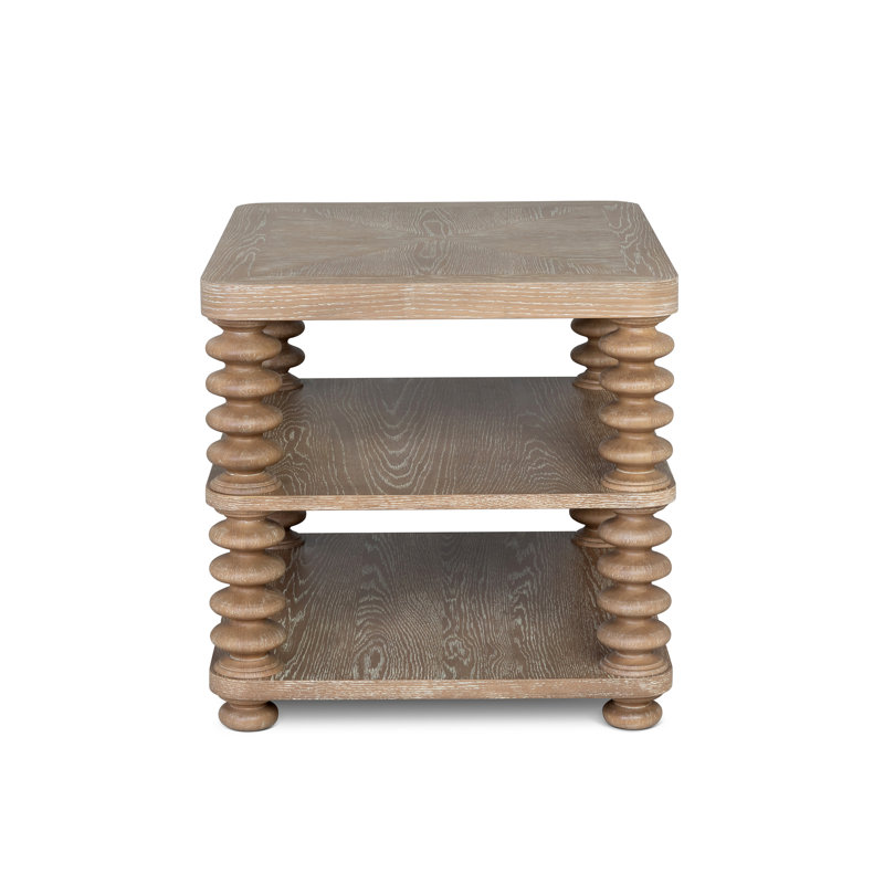 Oak Bluffs End Table, Driftwood