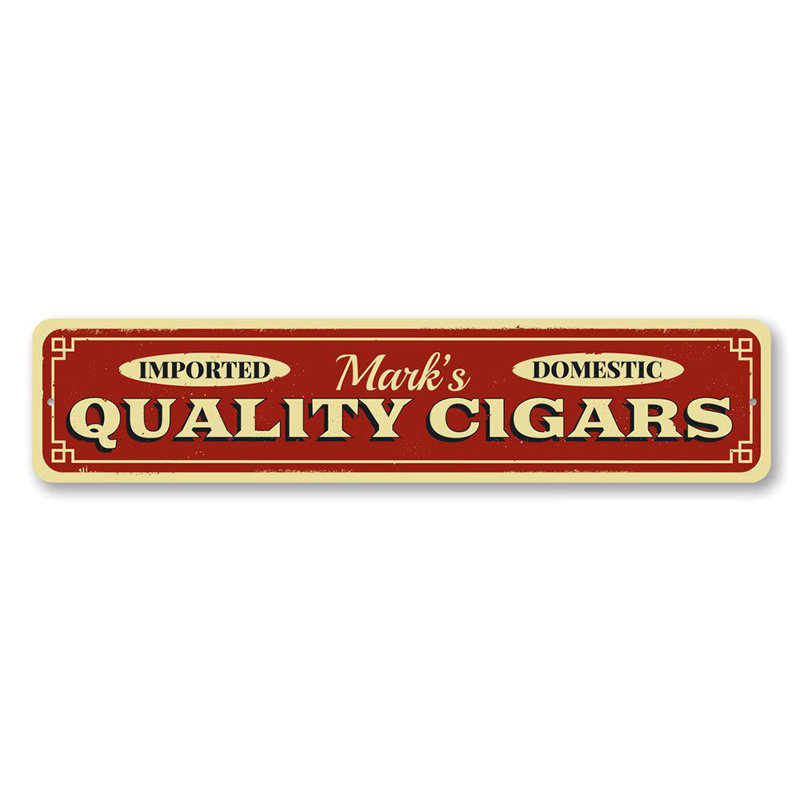 Plaque en métal de qualité, H 4 po x l 18 po x P 0,04 po