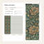 Papier peint floral botanique foncé-282084806