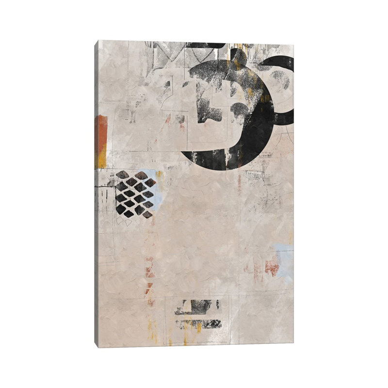Abstract Street I by Danilo De Alexandria - No Frame Gallery-Wrapped Canvas Giclée on Canvas, 30.48cm H x 20.32cm W