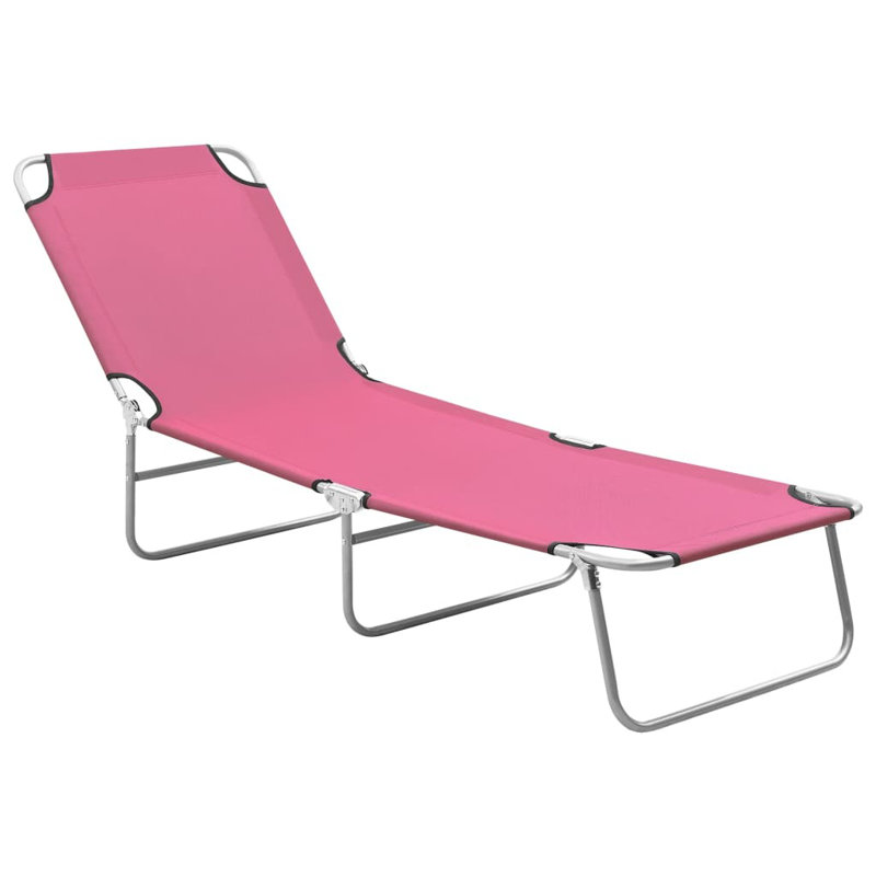Ambridge 189cm Long Reclining Single Chaise, Pink