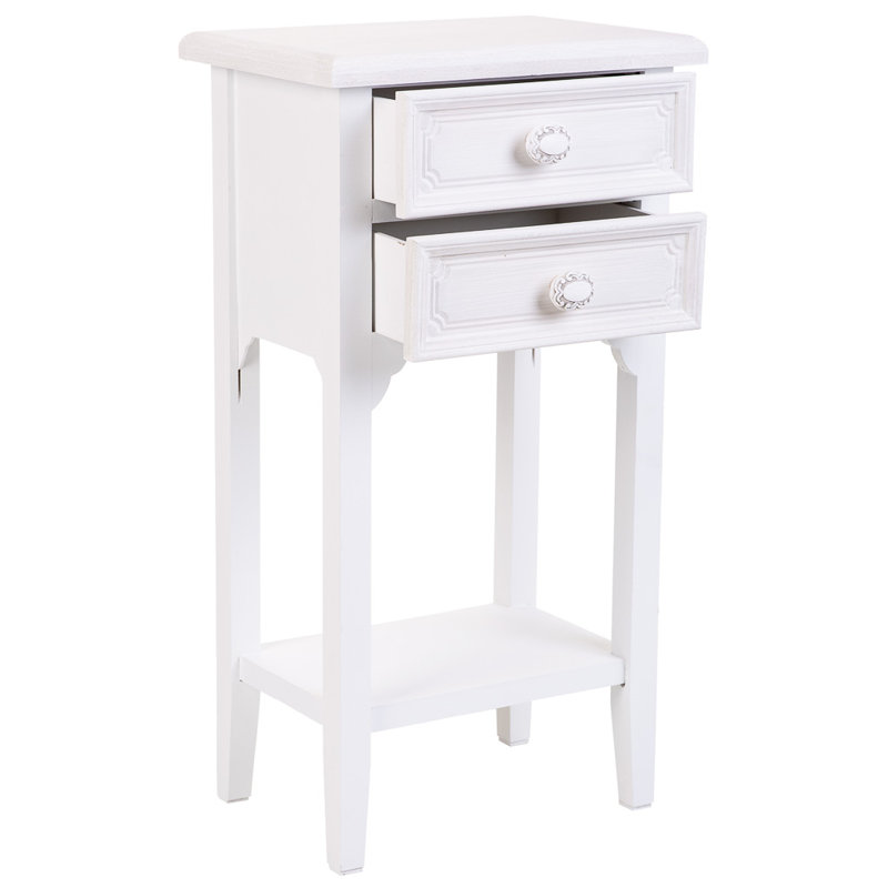Hebersham 37 cm W Bedside Table