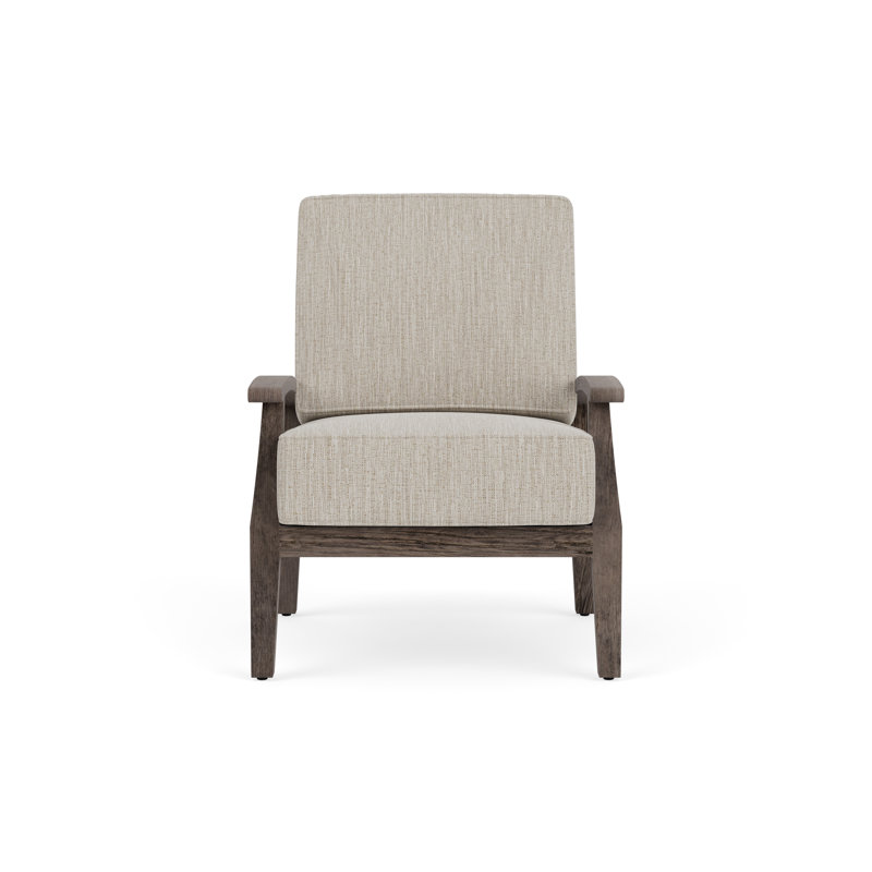Frontier Outdoor Lounge Chair, Charcoal, Friendly Flax