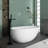 x Freestanding Soaking Plastic / Acrylic Bathtub
