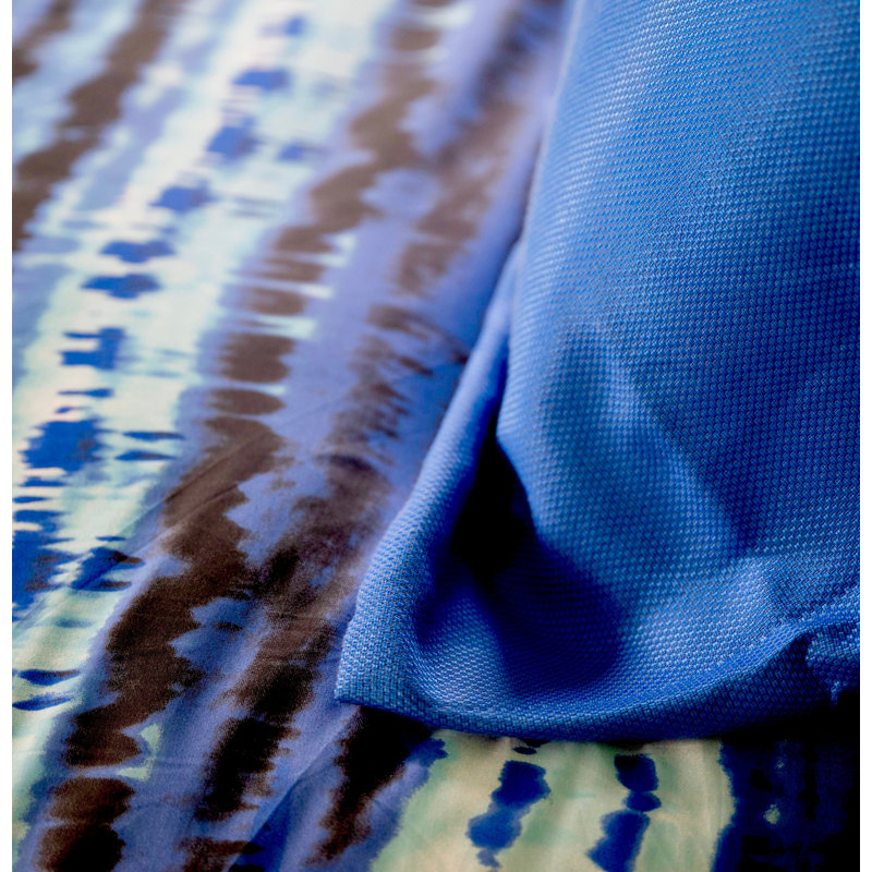 Etavonni Home RE Shibori Stripe, King Comforter + 2 King Shams