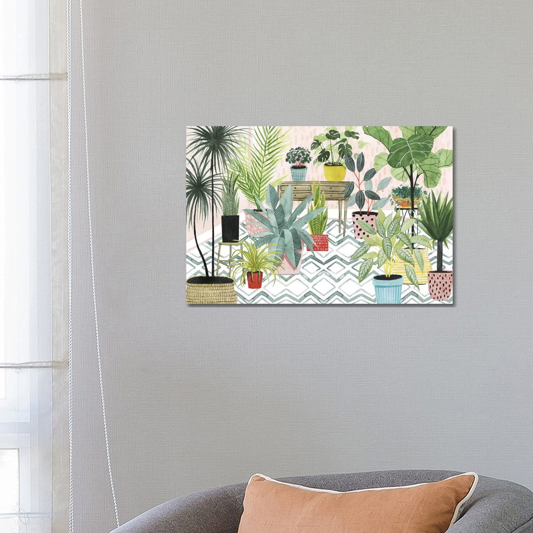 Modern Jungle Collection von Grace Popp - Galerieverpackte Leinwand Giclée auf Leinwand