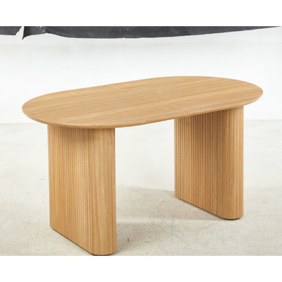 Extensible Dining Table For 4 - 6, Oak, Fashionable Design, Comfortable Entertaining And Beautiful, Simple Assembly