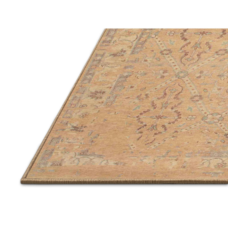 Tapis oriental beige, Rectangle 4 pi x 6 pi