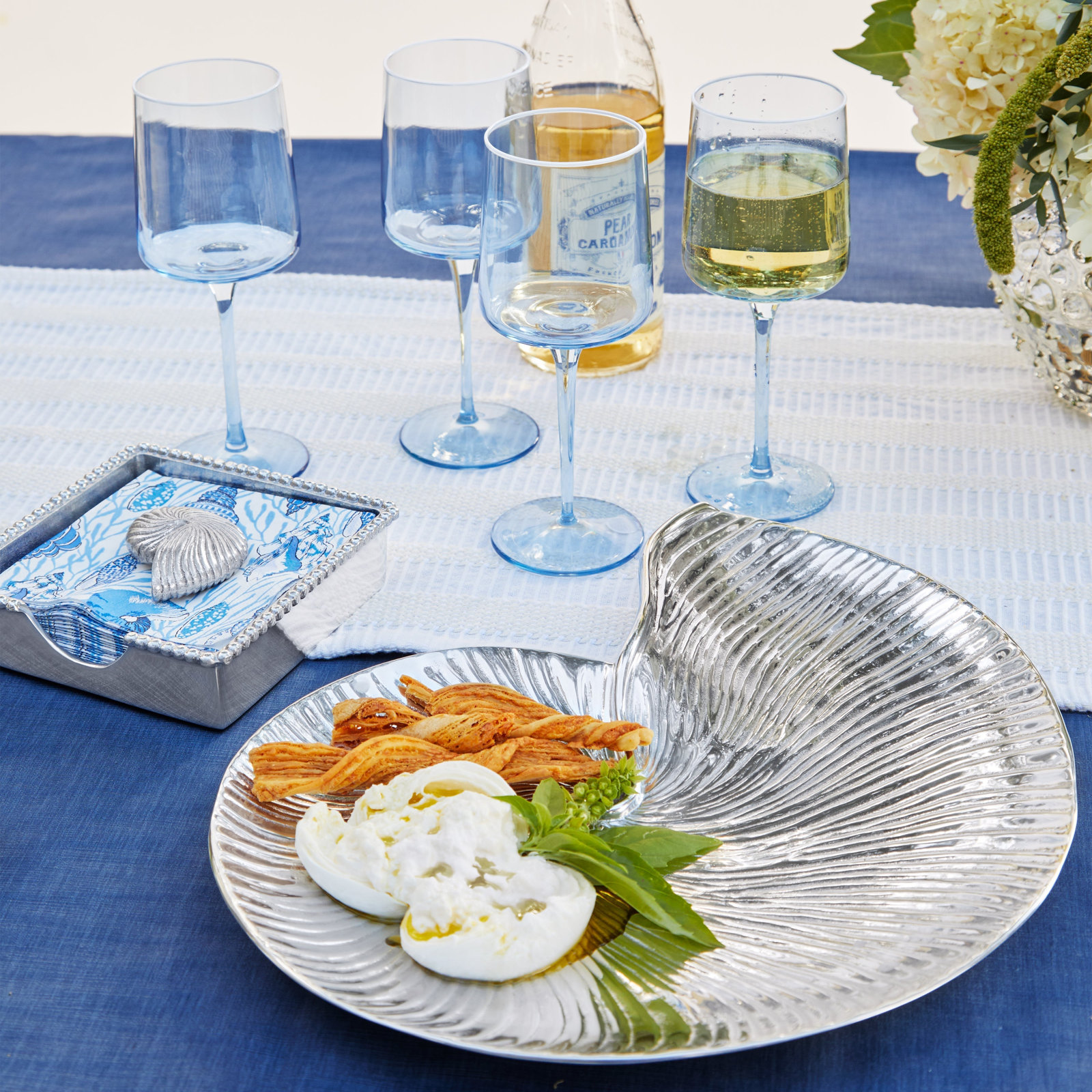 Seaside Aluminum Napkin Box