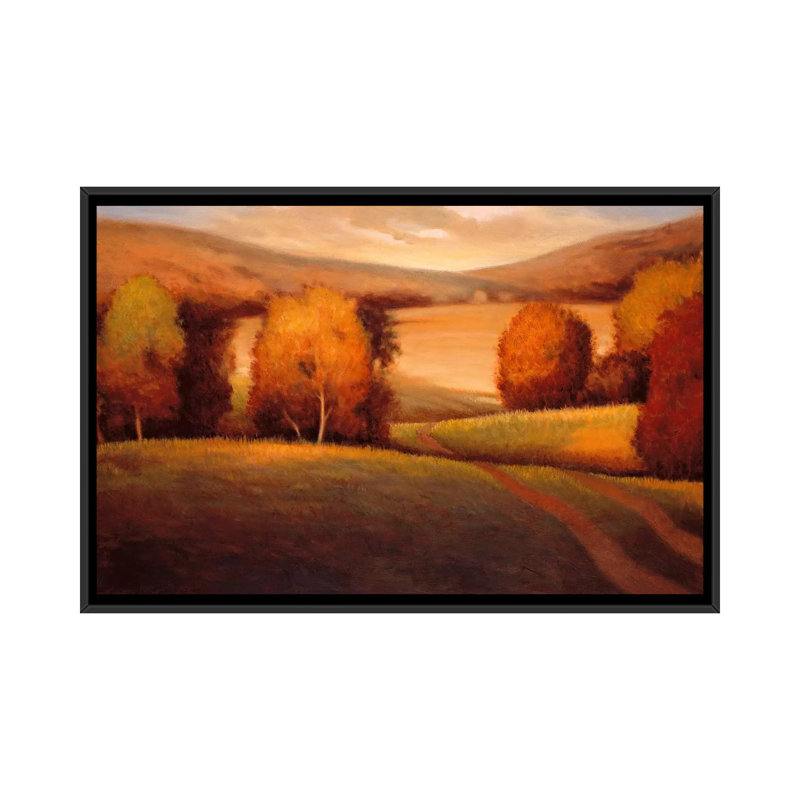 «Backcountry II» par Helen Pierson, reproduction sur toile tendue sur châssis, H 18 po x l 26 po x P 1,5 po, Pas de tapis