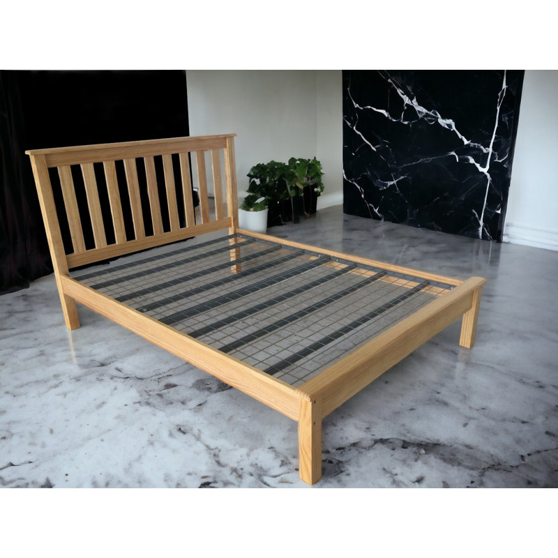 Beaverville Bed, Double (4'6), Pine