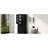 Black Storage For Bathroom Essentials - Hinges, Adjustable Shelf Tall Cabinet With Drawer And Fixed Shelves-1509397199