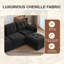 Canapé modulaire en chenille avec repose-pieds Cloud-1737286106