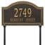 Penhurst Personalized Grande 2-Line Lawn Address Sign-1741823326-1741820691