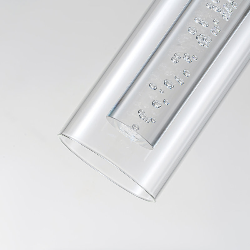 Haruhiro 3 - Light Cluster Cylinder LED Pendant, Chrome