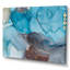 Bleu et gris luxueux abstrait fluide IV - peinture sur toile-67359675-67359661